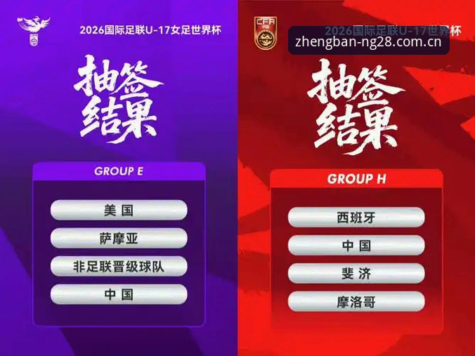 U17世界杯观赛必备知识：从抽签结果看中国男女足晋级路径